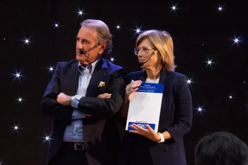 Ernesto Sirolli riceve il premio ated Digital Night